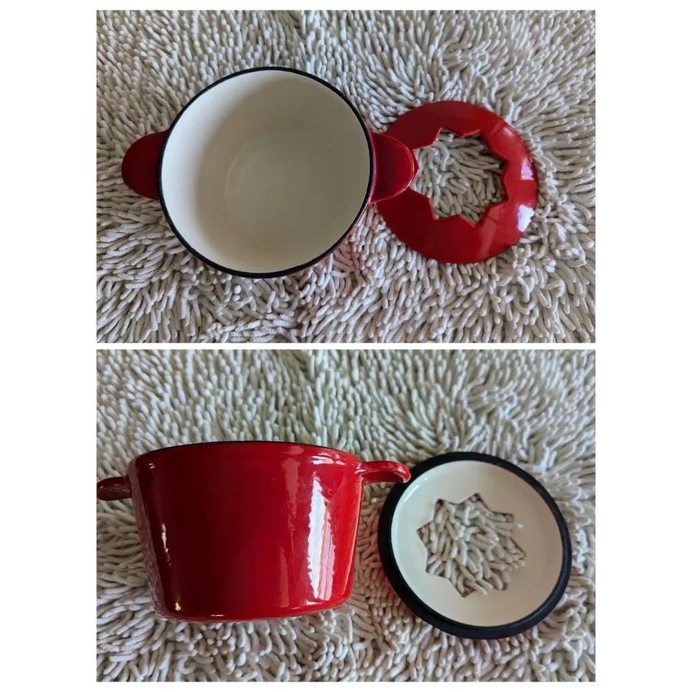Cuisinart Enamel Cast Iron Fondue Pot (Pot and Lid Only)